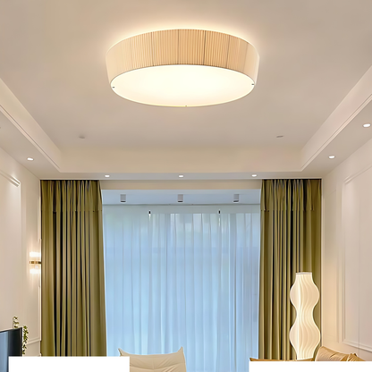 Cream Nordic Alcove Ceiling Lamp