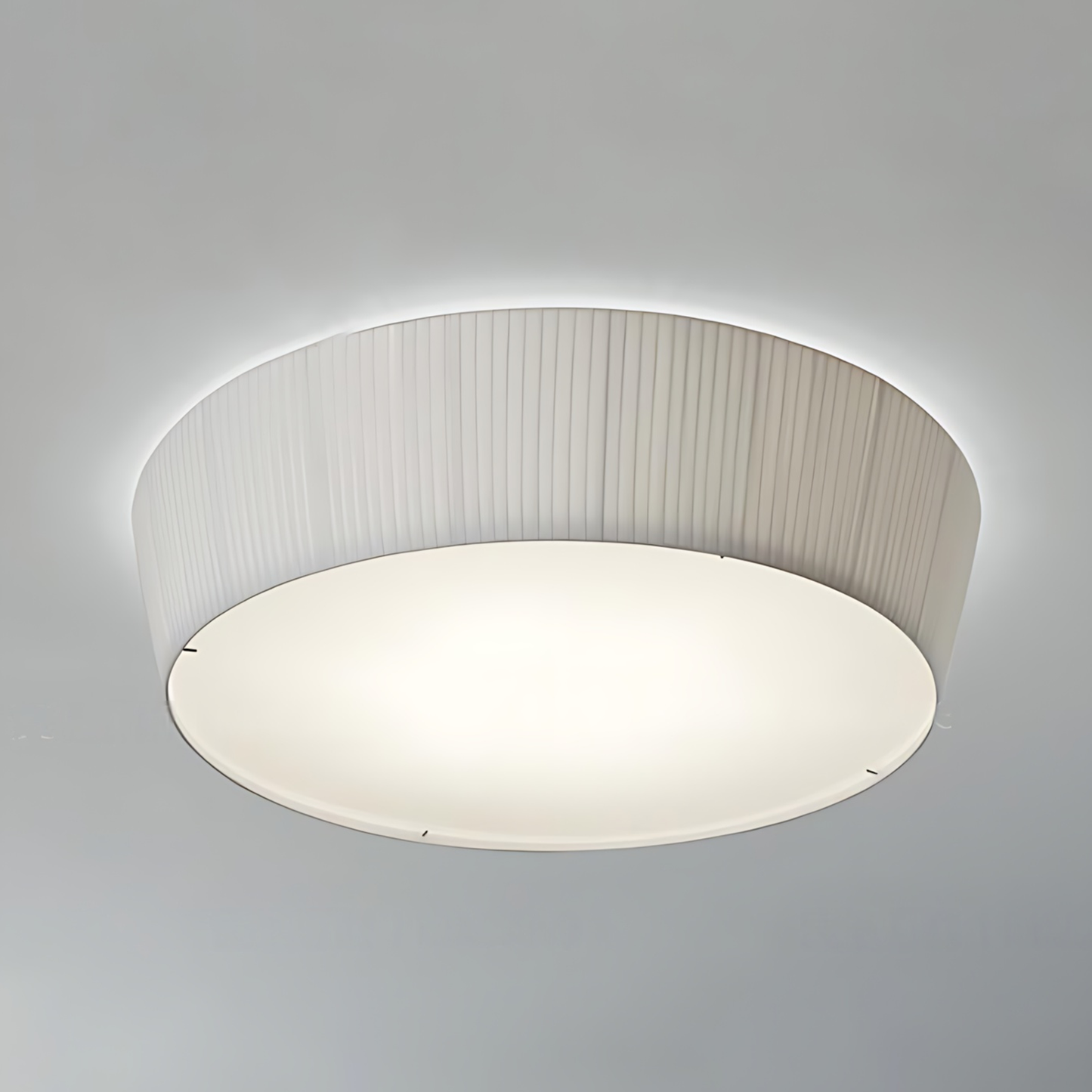 Cream Nordic Alcove Ceiling Lamp