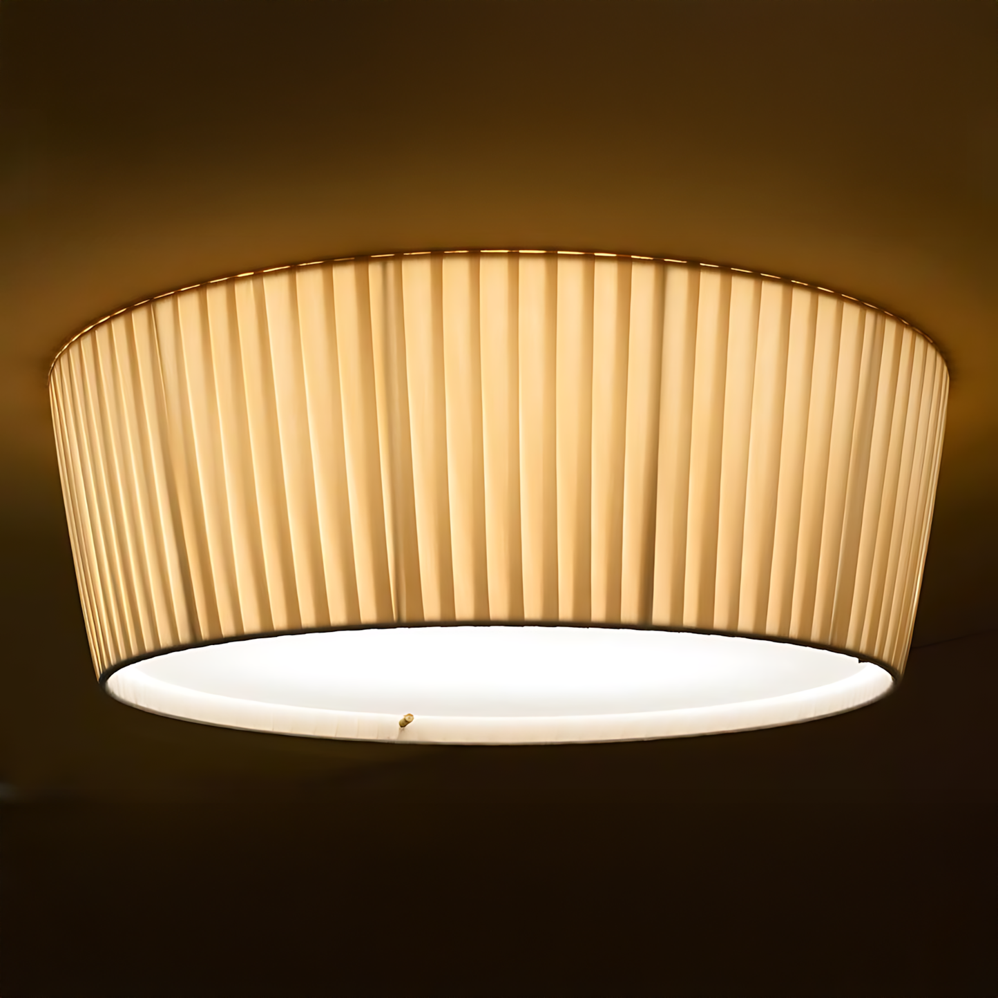 Cream Nordic Alcove Ceiling Lamp