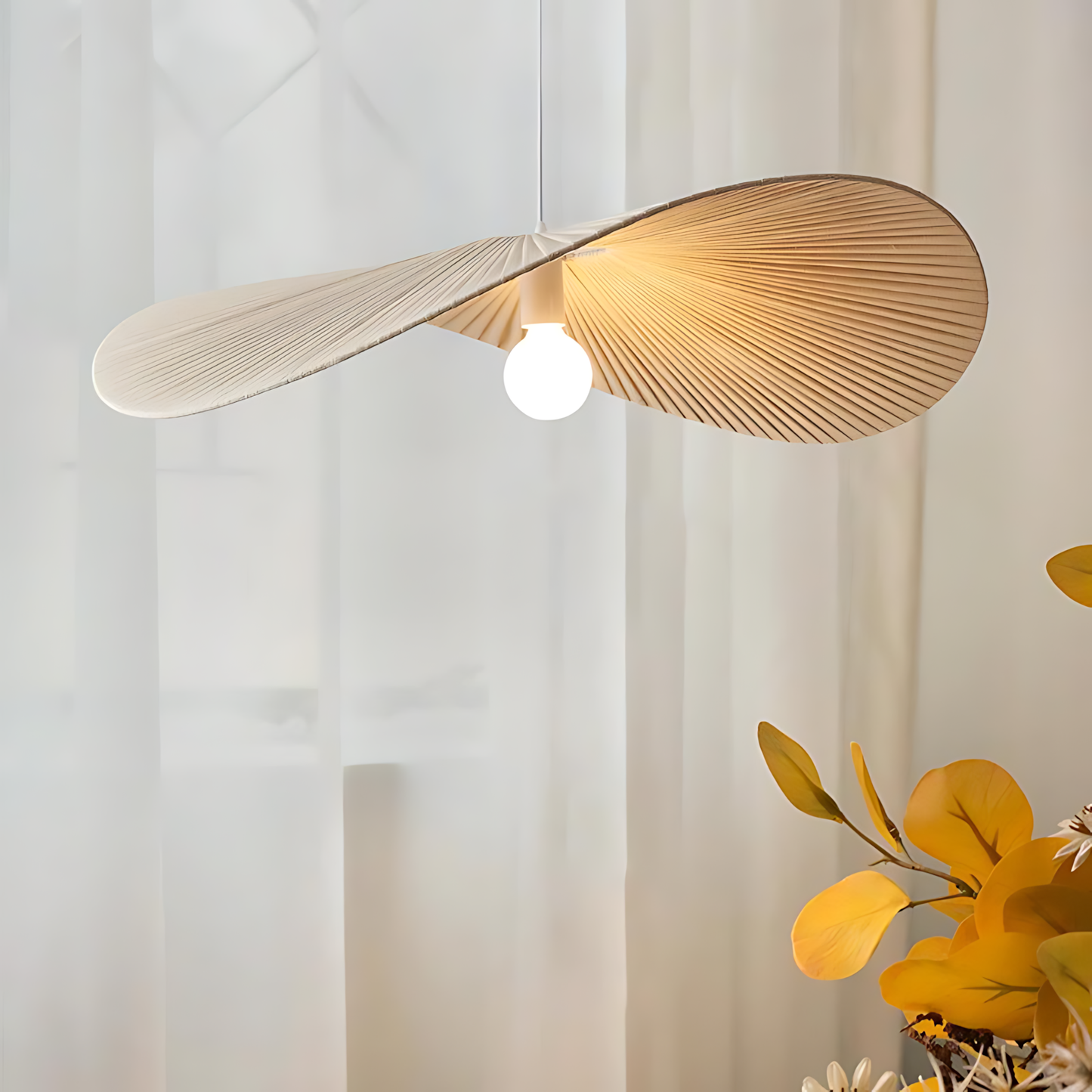 Cream Nordic Nap Pendant Lamp