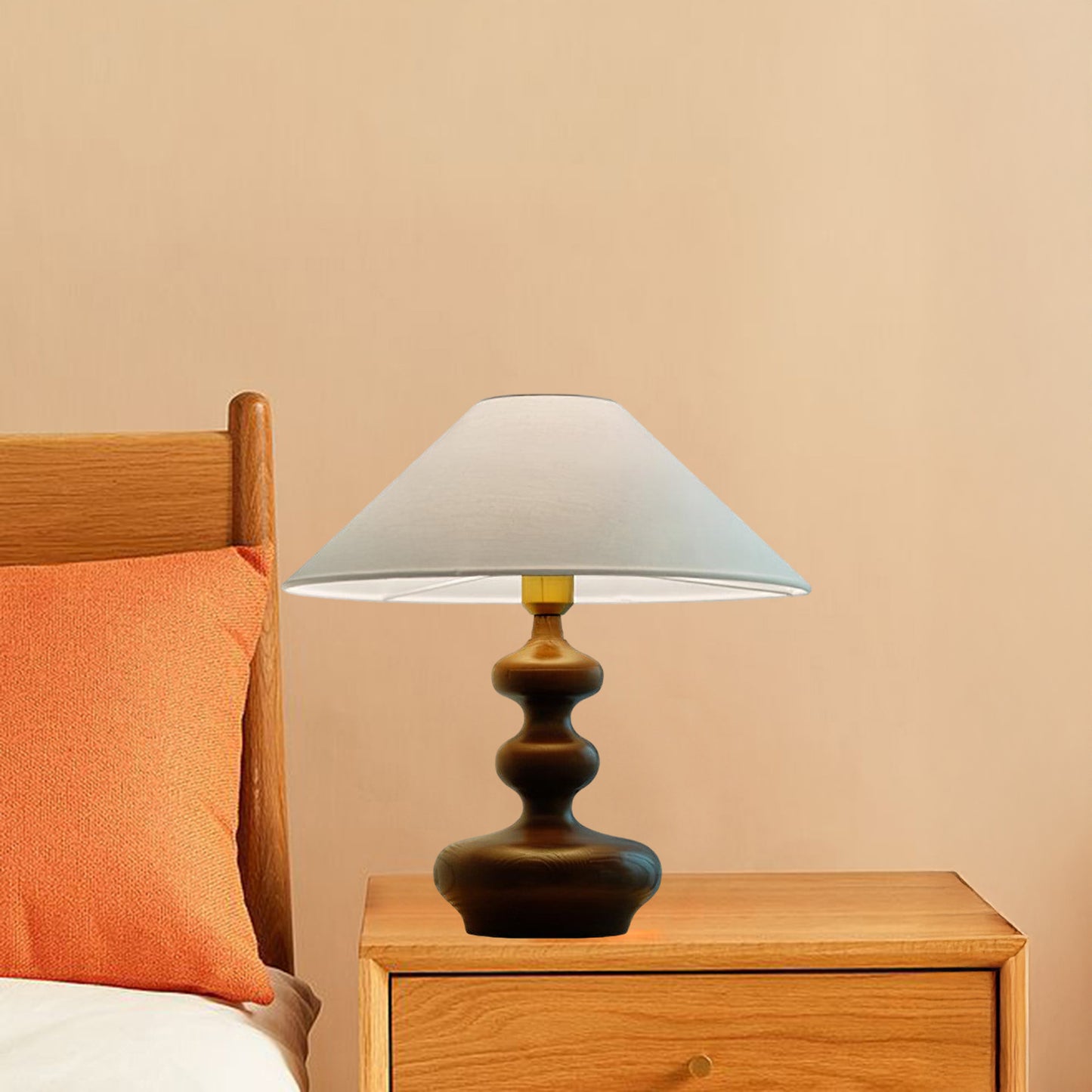 Creative Gourd Eclectic Metal Table Lamp