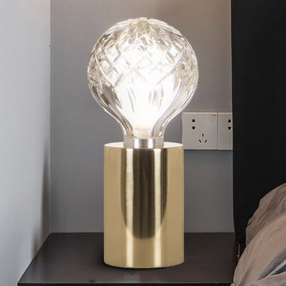 Crystal Bulb Traditional Table Lamp