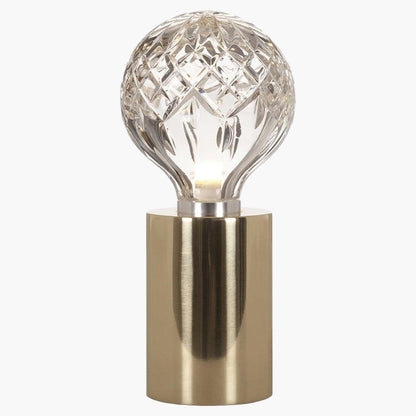 Crystal Bulb Traditional Table Lamp