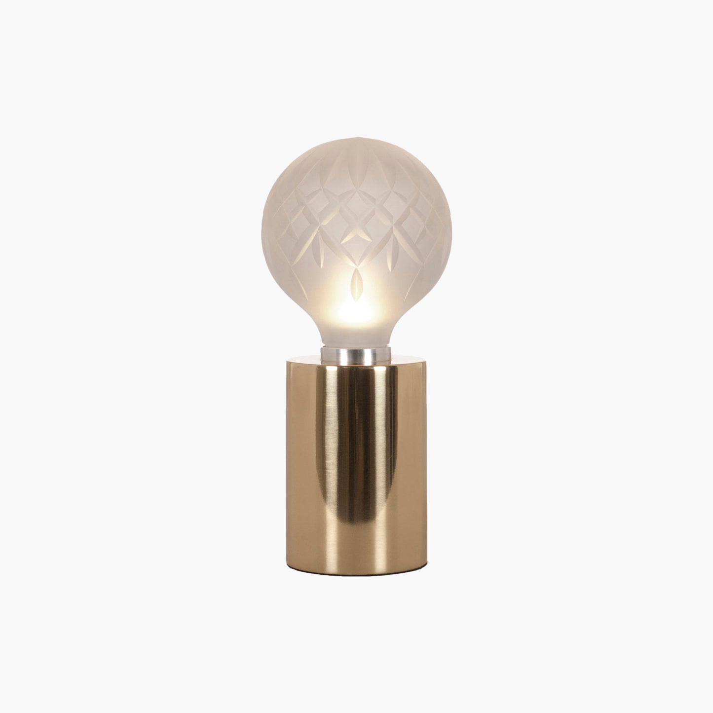 Crystal Bulb Traditional Table Lamp