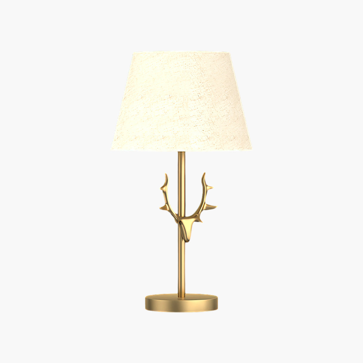 Dalton Rustic Brass Table Lamp