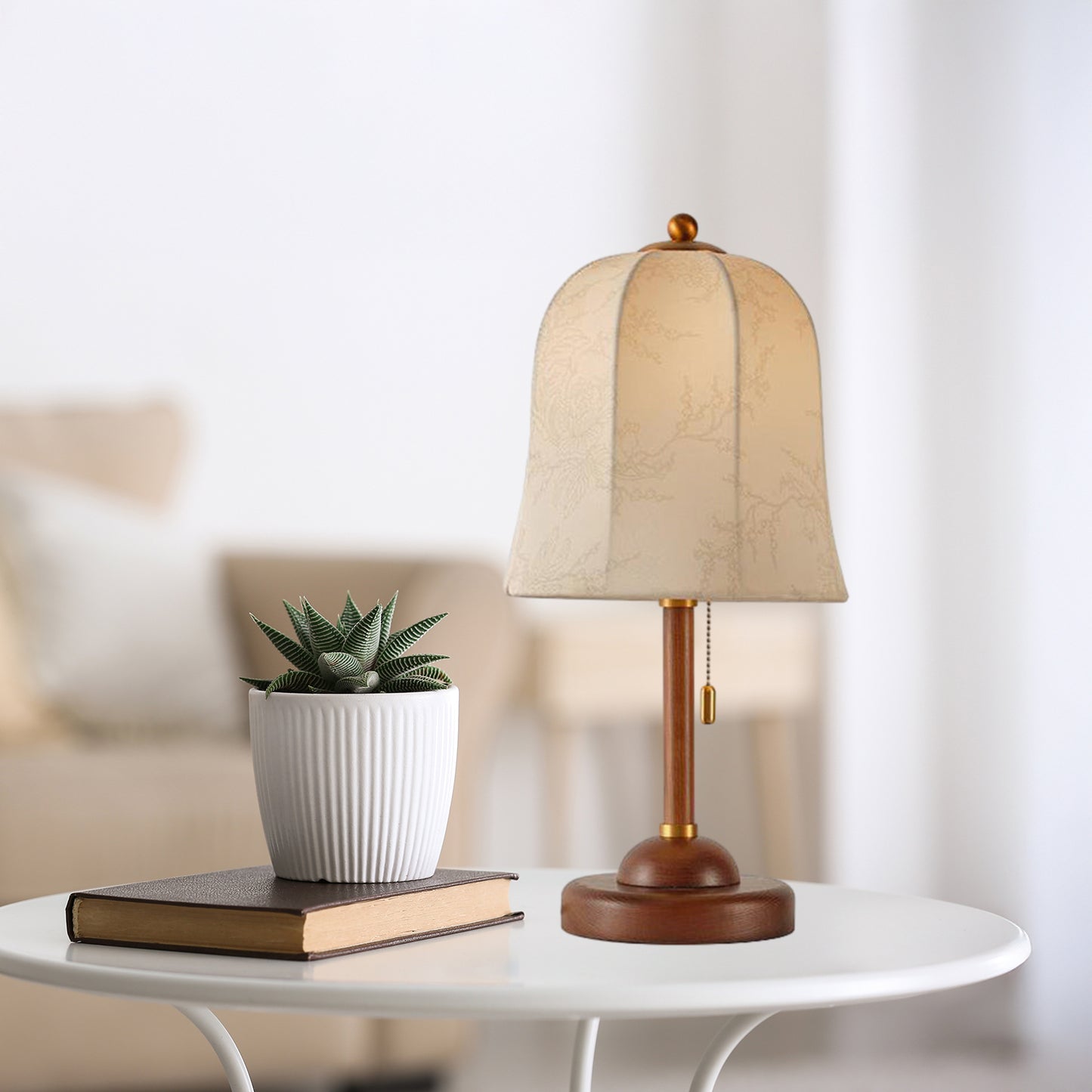 Daphne Eclectic Metal Table Lamp