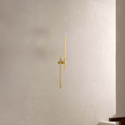 Deer Wall Luxury Brass Lamp