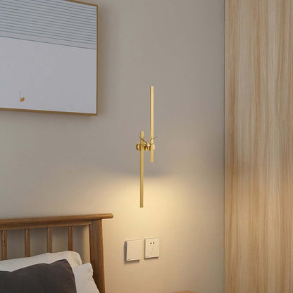 Deer Wall Luxury Brass Lamp