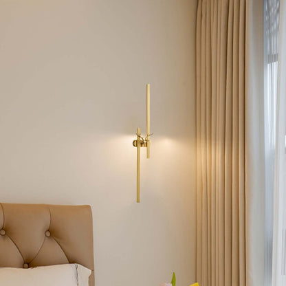 Deer Wall Luxury Brass Lamp