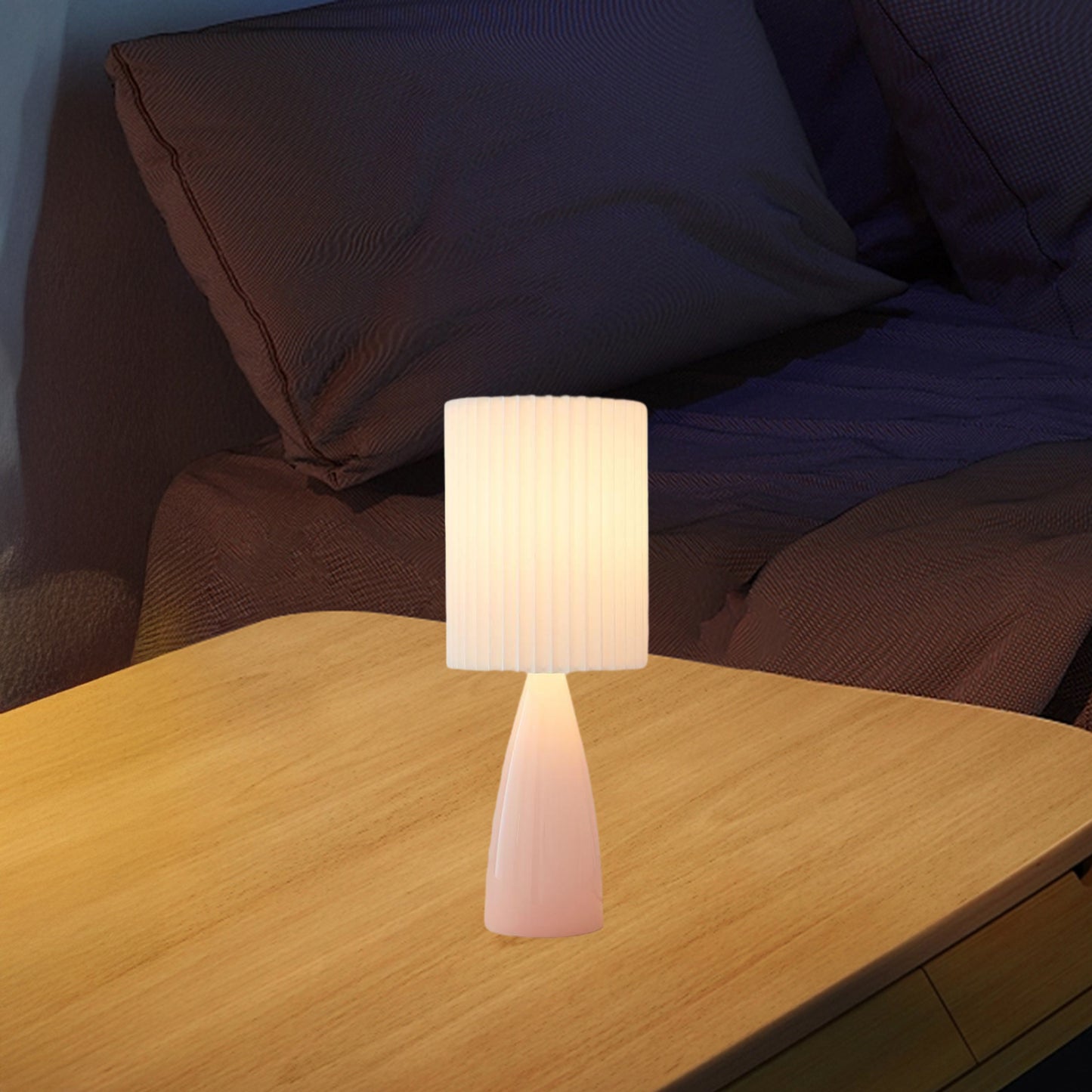 Delilah Contemporary Crystal Table Lamp