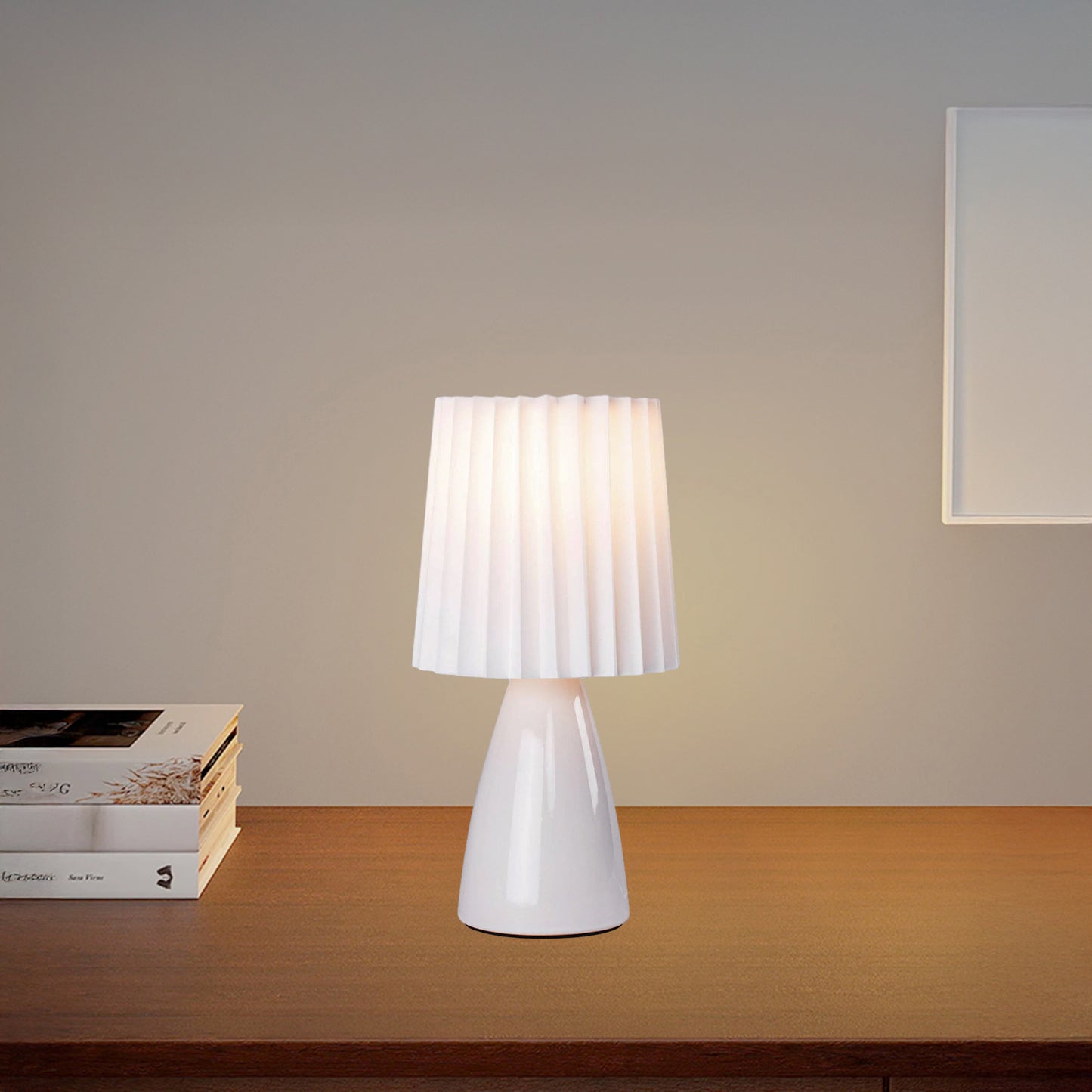 Delilah Contemporary Crystal Table Lamp