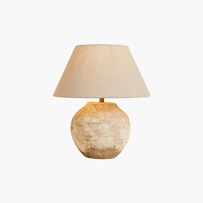 Desert Sand Eclectic Metal Table Lamp