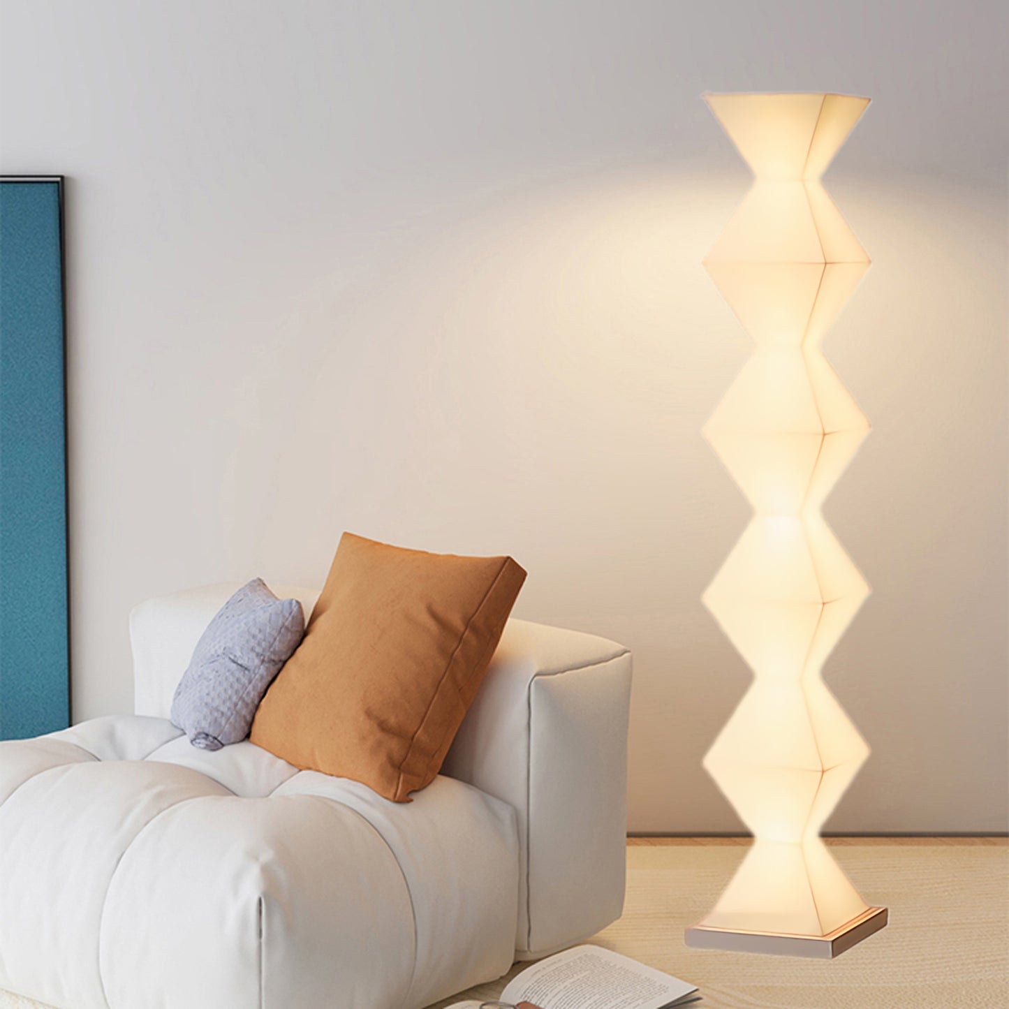 Dickson Minimalist Crystal Floor Lamp