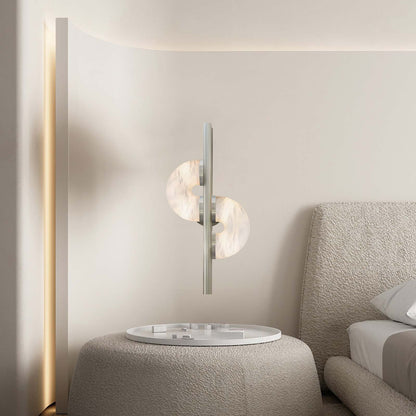 Dolly Alabaster Modern Metal Wall Lamp