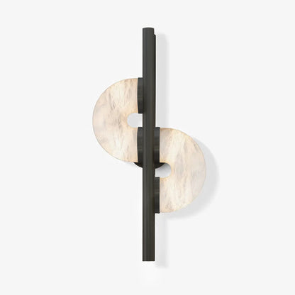 Dolly Alabaster Modern Metal Wall Lamp