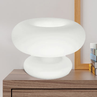 Donut Mid-century Crystal Table Lamp