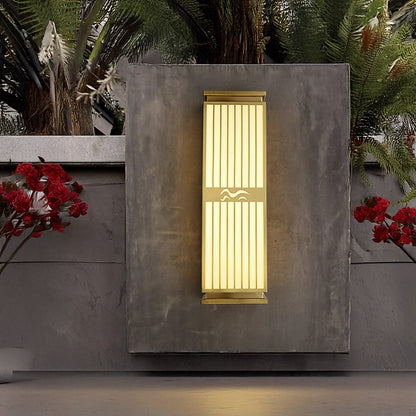 Doots Outdoor Modern Metal Wall Light