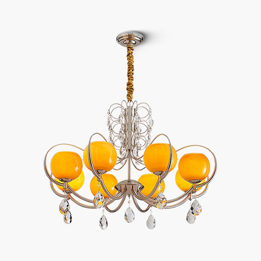 Doria Eclectic Crystal Chandelier