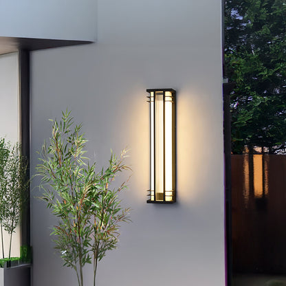 Double Axis Outdoor Modern Steel Wall Lamp