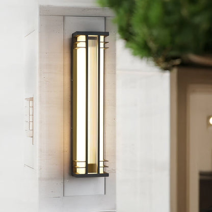 Double Axis Outdoor Modern Steel Wall Lamp