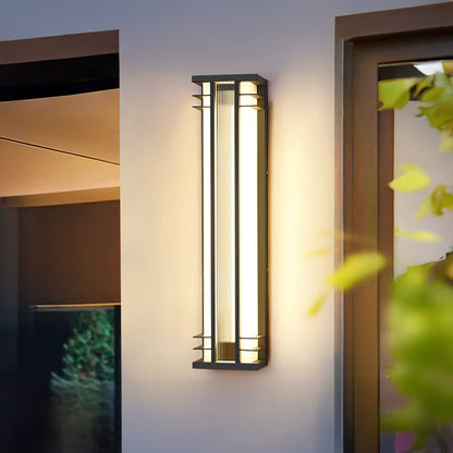 Double Axis Outdoor Modern Steel Wall Lamp