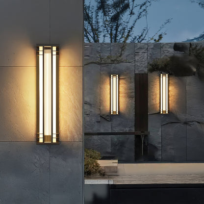 Double Axis Outdoor Modern Steel Wall Lamp