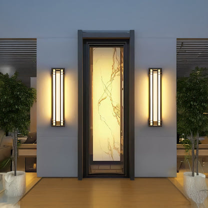 Double Axis Outdoor Modern Steel Wall Lamp