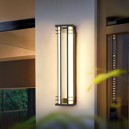 Double Axis Outdoor Modern Steel Wall Lamp