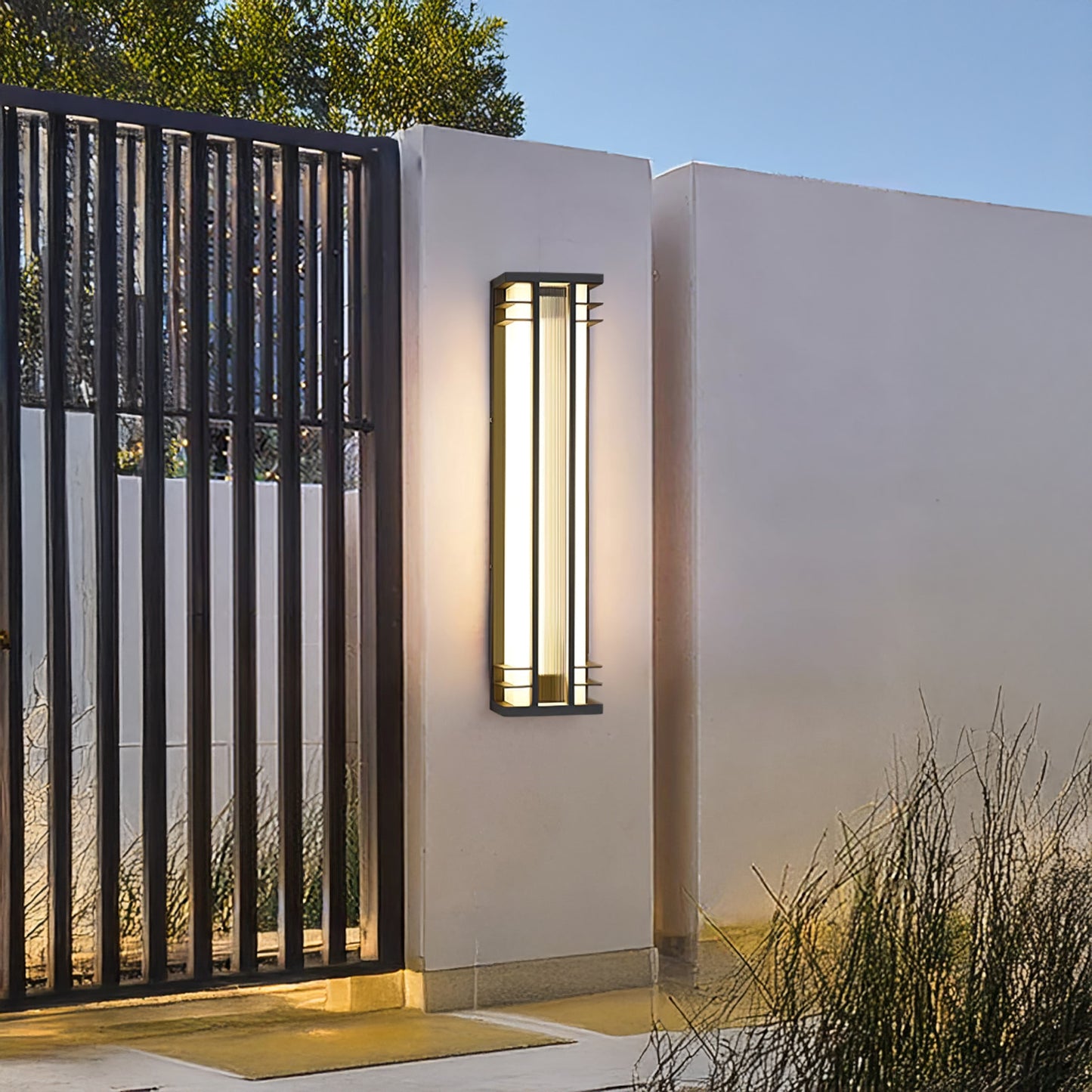 Double Axis Outdoor Modern Steel Wall Lamp