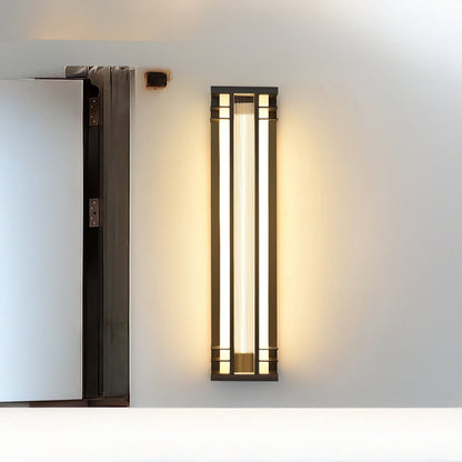 Double Axis Outdoor Modern Steel Wall Lamp