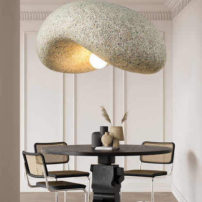 Dunia Speckled Minimalist Metal Pendant Lamp