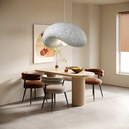 Dunia Speckled Minimalist Metal Pendant Lamp