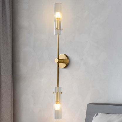 Eclat Vertica Modern Crystal Wall Lamp