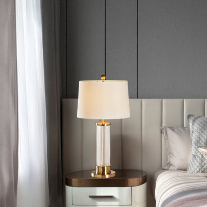 Edda Classic Crystal Table Lamp