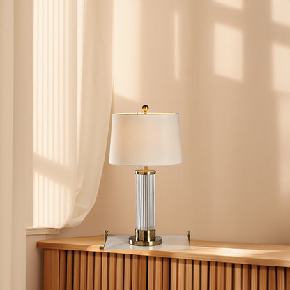 Edda Classic Crystal Table Lamp