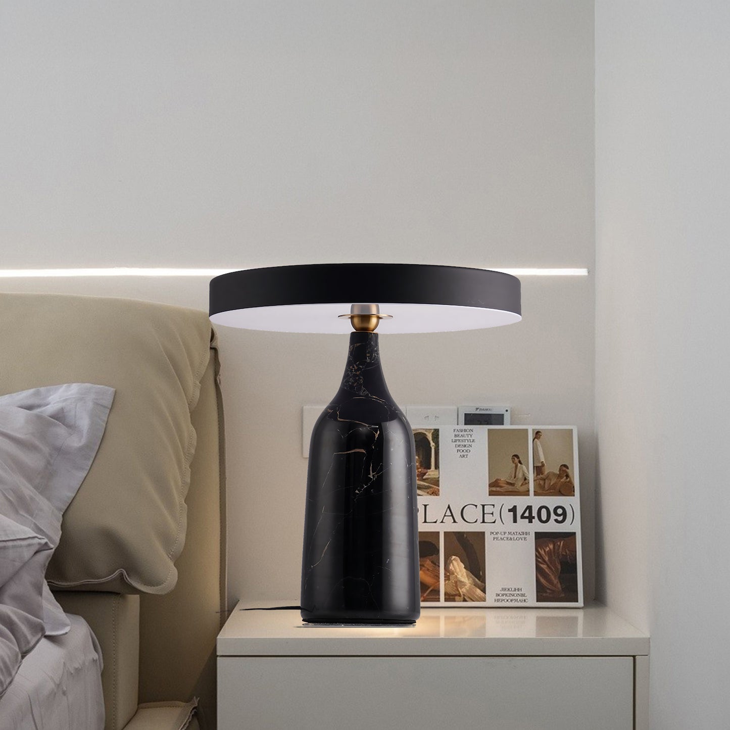 Eddy Eclectic Metal Table Lamp