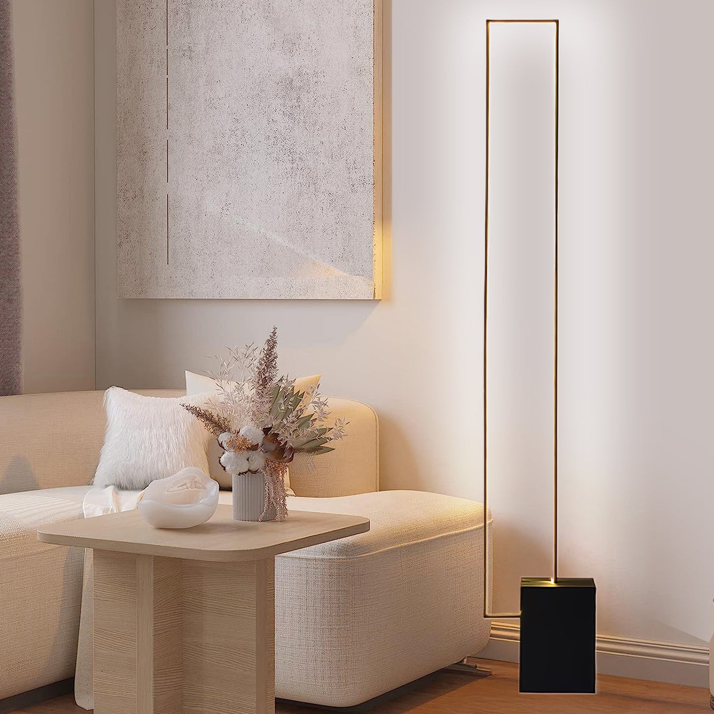 Edge Minimalist Metal Floor Lamp