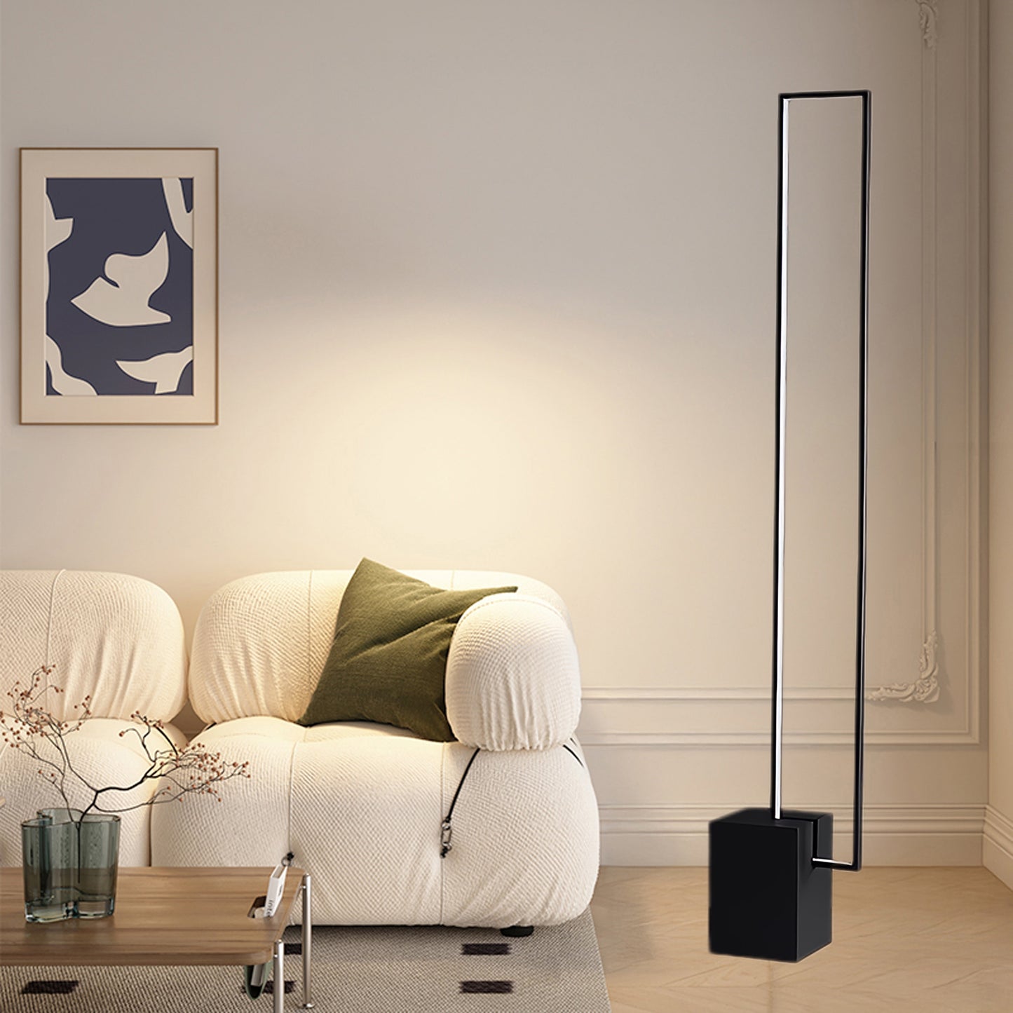 Edge Minimalist Metal Floor Lamp