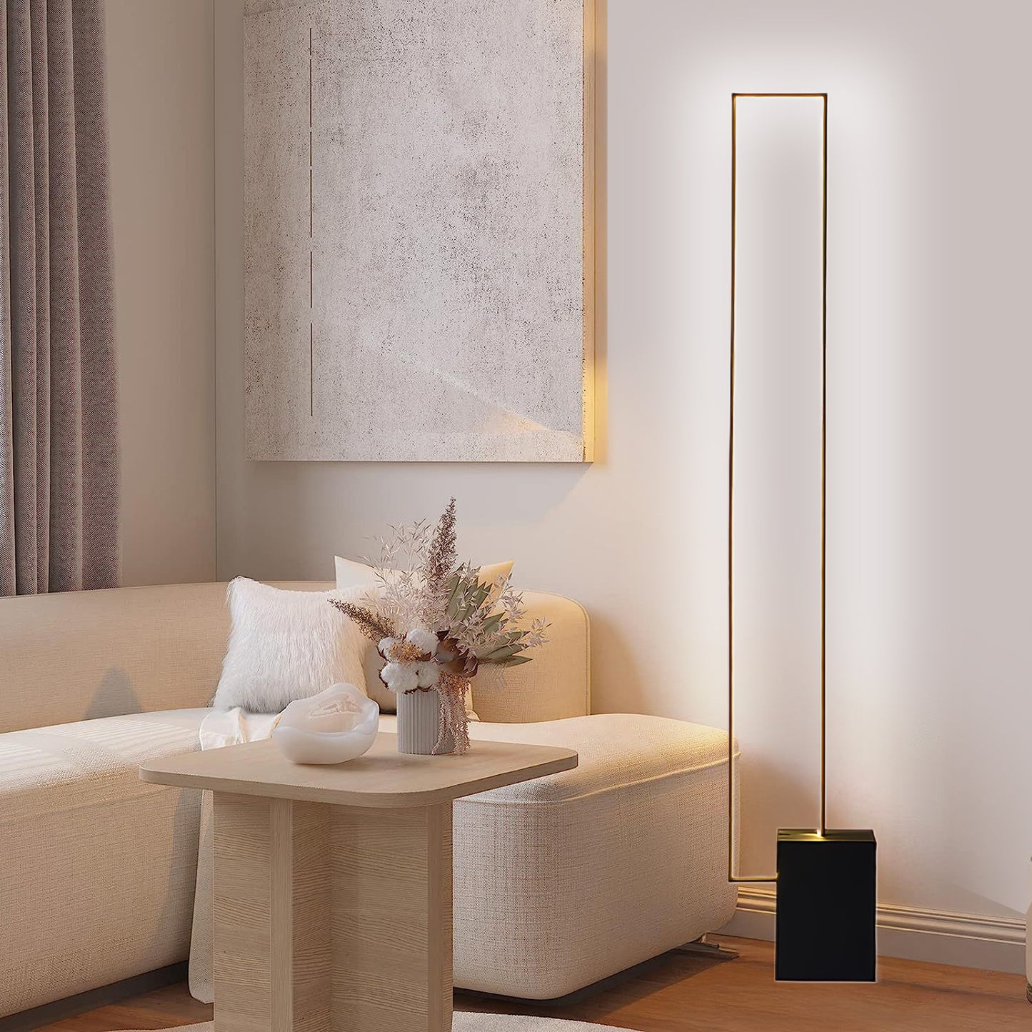 Edge Minimalist Metal Floor Lamp