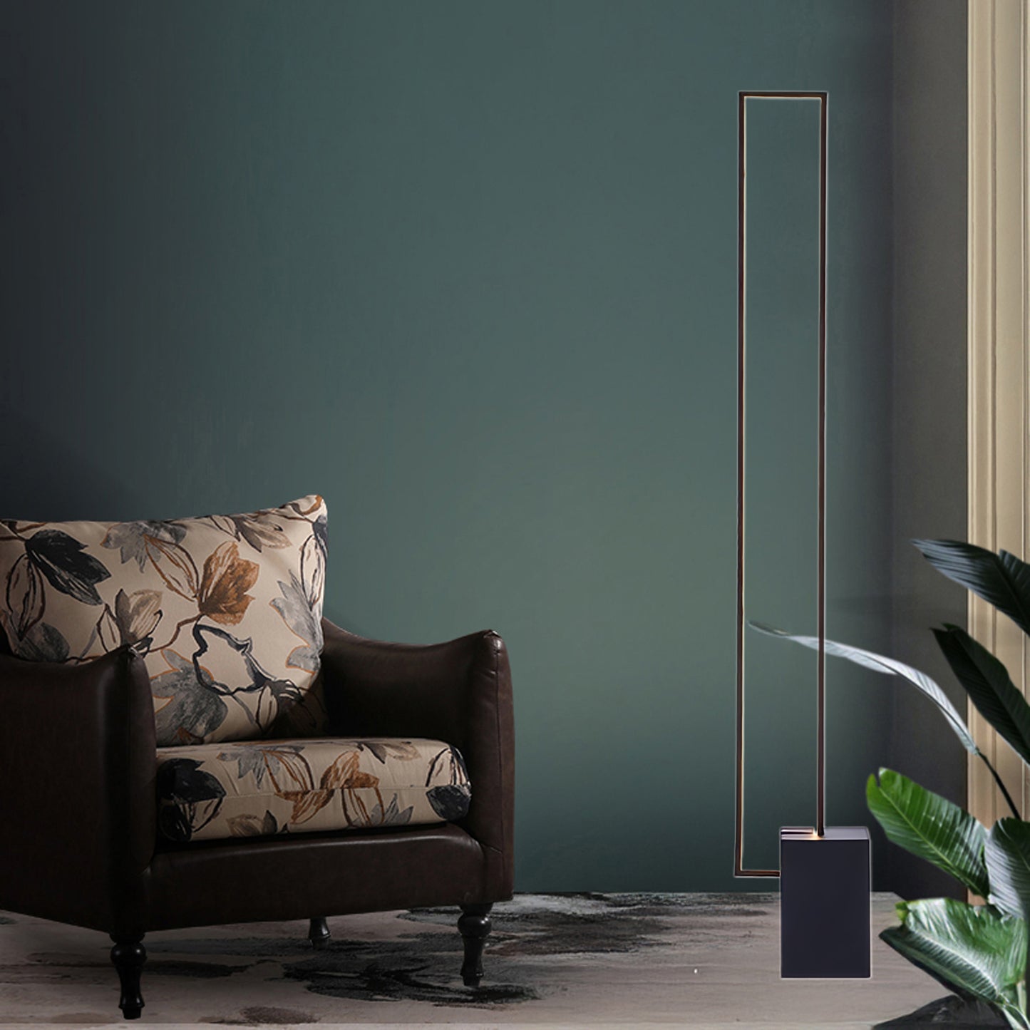 Edge Minimalist Metal Floor Lamp