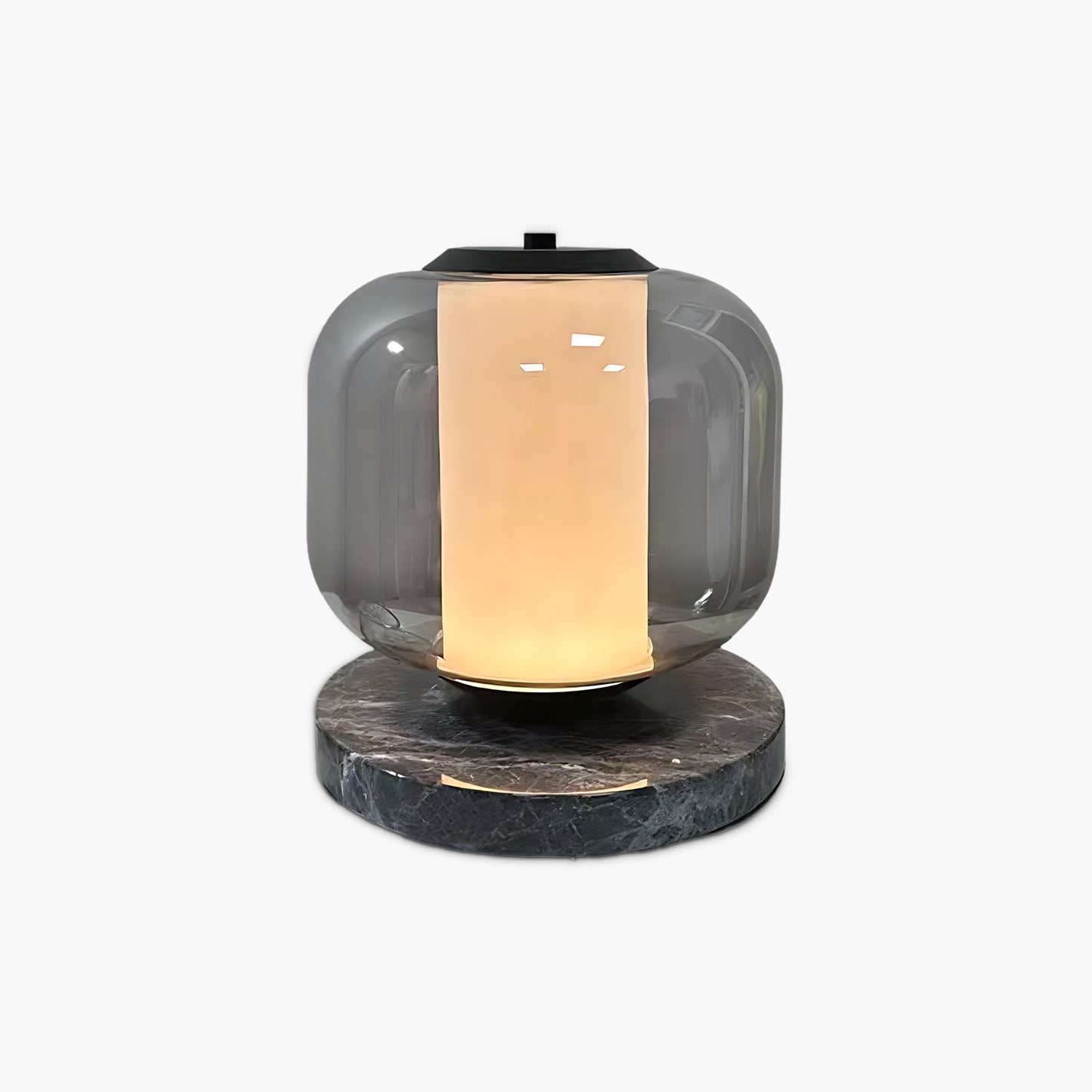 Eira Marble Contemporary Crystal Table Lamp