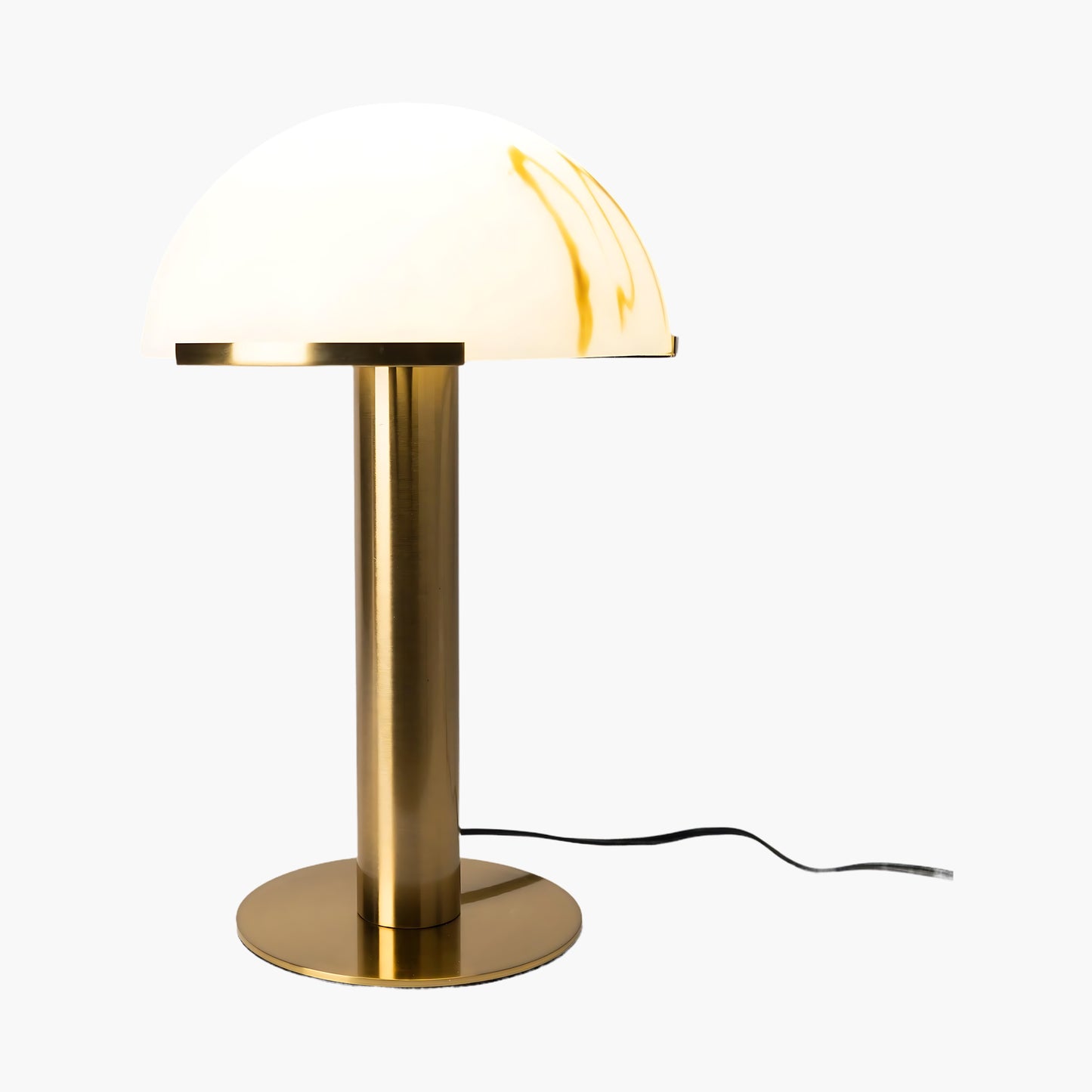 Elegance Alabaster Minimalist Crystal Table Lamp