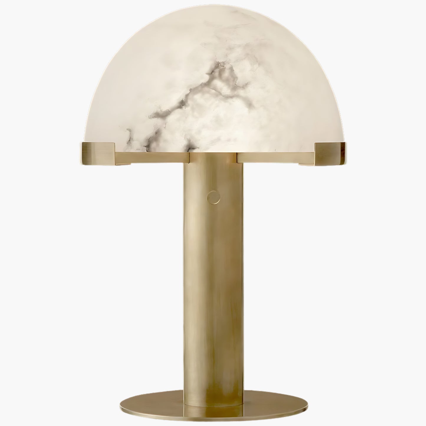 Elegance Alabaster Minimalist Crystal Table Lamp