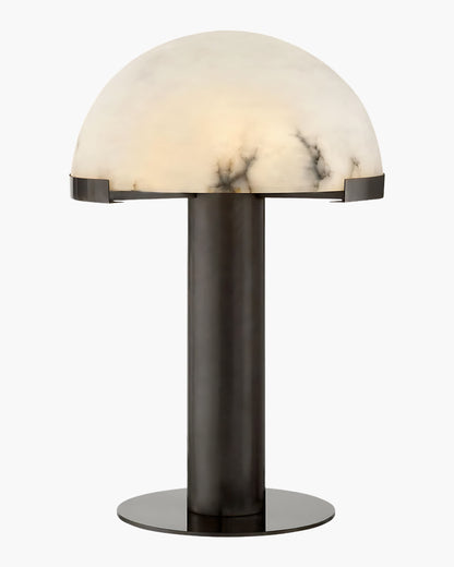 Elegance Alabaster Minimalist Crystal Table Lamp