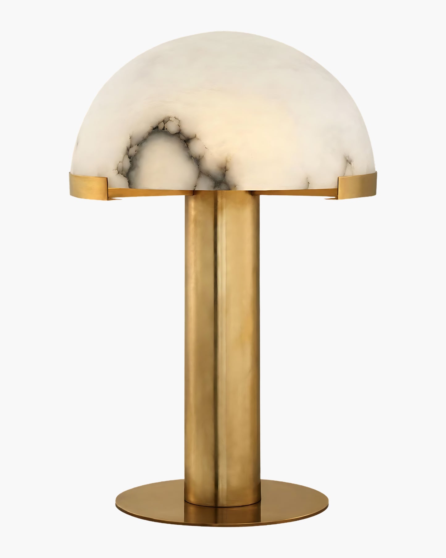 Elegance Alabaster Minimalist Crystal Table Lamp