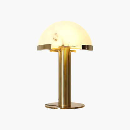 Elegance Alabaster Minimalist Crystal Table Lamp