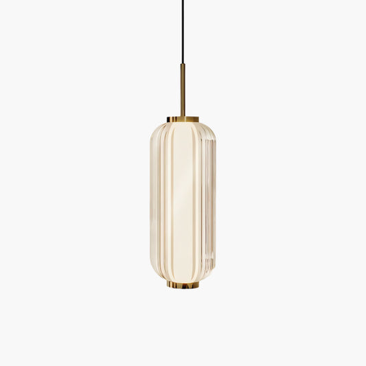 Elma Linear Eclectic Crystal Pendant Lamp