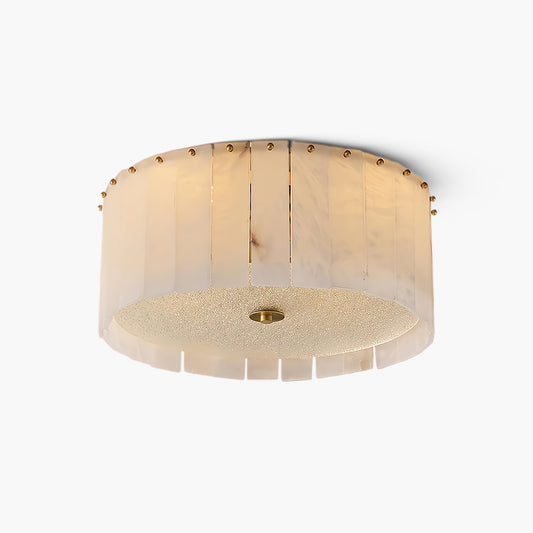 Elysian Alabaster Modern Crystal Ceiling Lamp