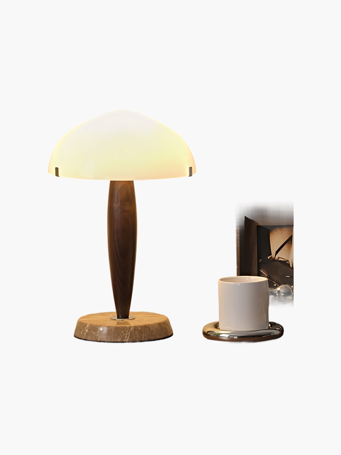 Emerson Modern Crystal Table Lamp