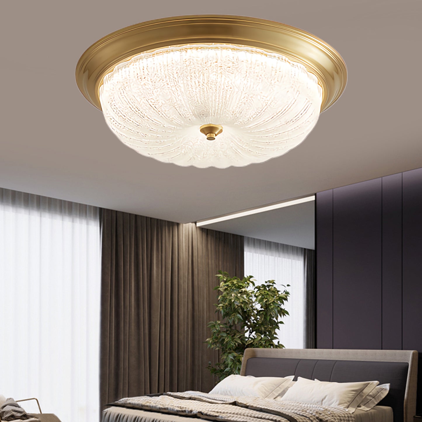 Emily Modern Crystal Ceiling Light